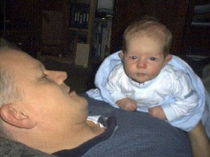 Dads are fully capable of delivering their own babes!
