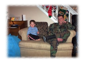 Ben and Joe Before his last deployment to Iraq