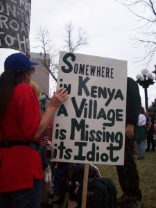 Kenya Village Idiot