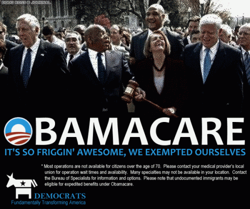 Obama care Exemptions