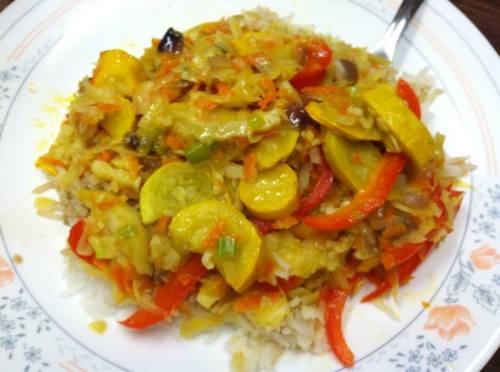 Squash Basmati Delight
