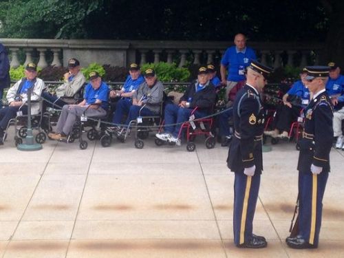 Cedar City Honor Flight in DC