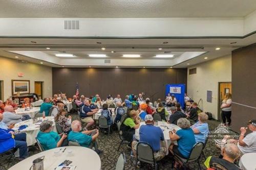 Crowd Shot from the Crystal Inn