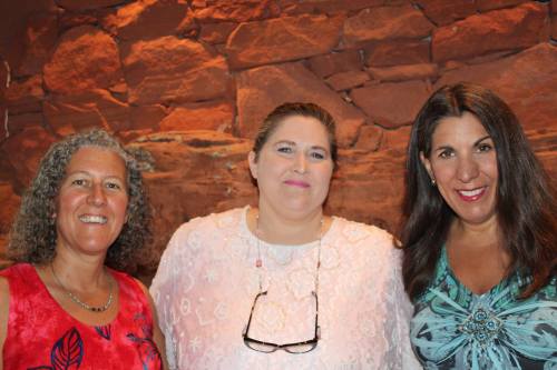 Lynn, Jenny, and Laura at Allisons Wedding