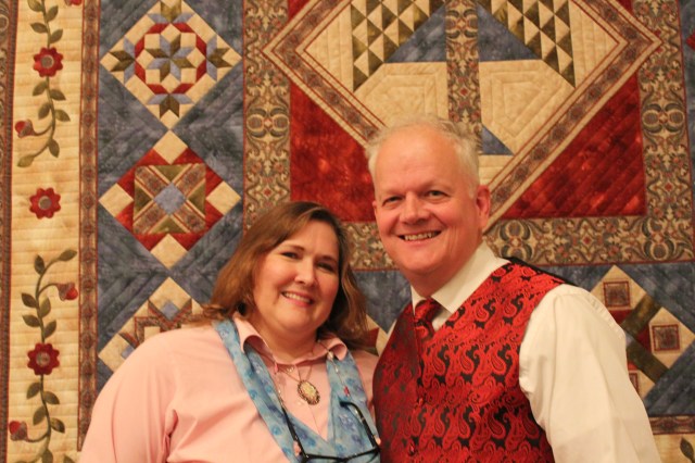 Jenny and Paul after concert